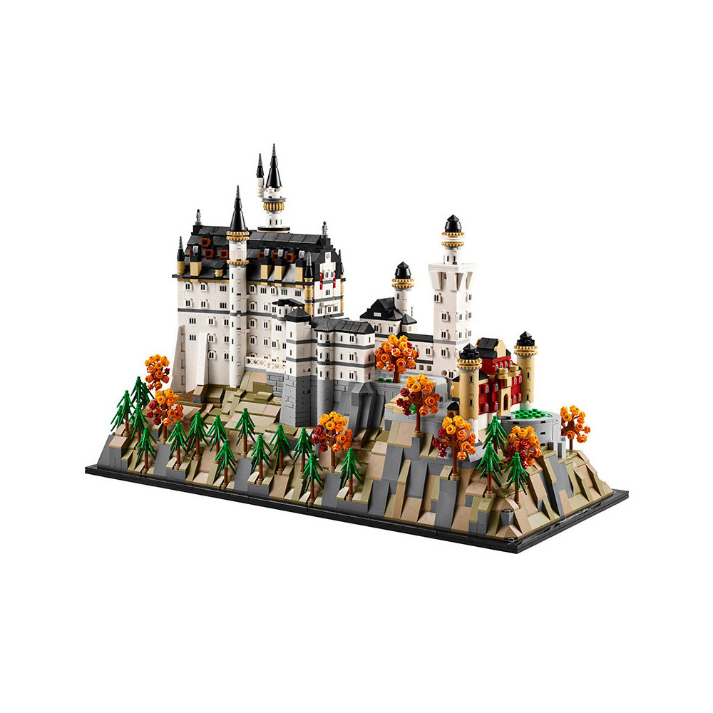 KLOCKI ZAMEK NA WZGÓRZU NEUSCHWANSTEIN JAK LEGO 3455 PCS