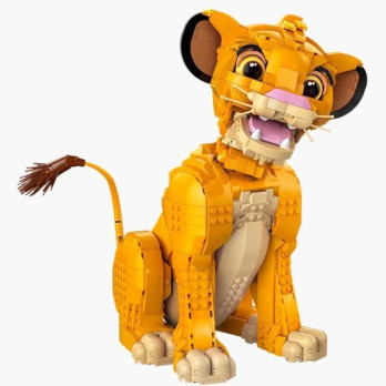 Klocki Konstrukcyjne Król Lew Simba Lwiątko Lion King 1445 Elementy Prezent Jak Lego