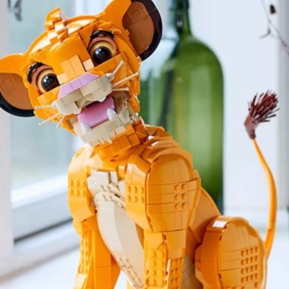 Klocki Konstrukcyjne Król Lew Simba Lwiątko Lion King 1445 Elementy Prezent Jak Lego