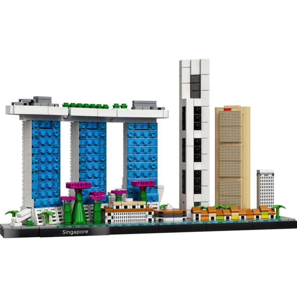 KLOCKI ARCHITECTURE SINGAPUR JAK LEGO ZESTAW DO UŁOŻENIA
