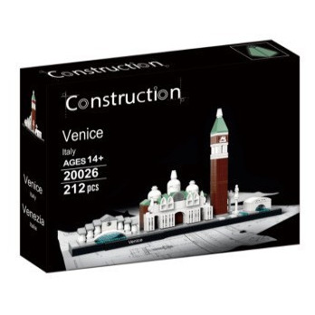 KLOCKI JAK LEGO WENECJA ARCHITECTURE ZESTAW DO UŁOŻENIA