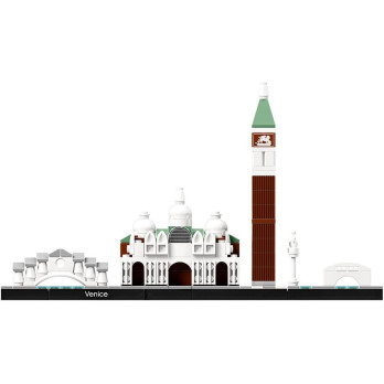 KLOCKI JAK LEGO WENECJA ARCHITECTURE ZESTAW DO UŁOŻENIA