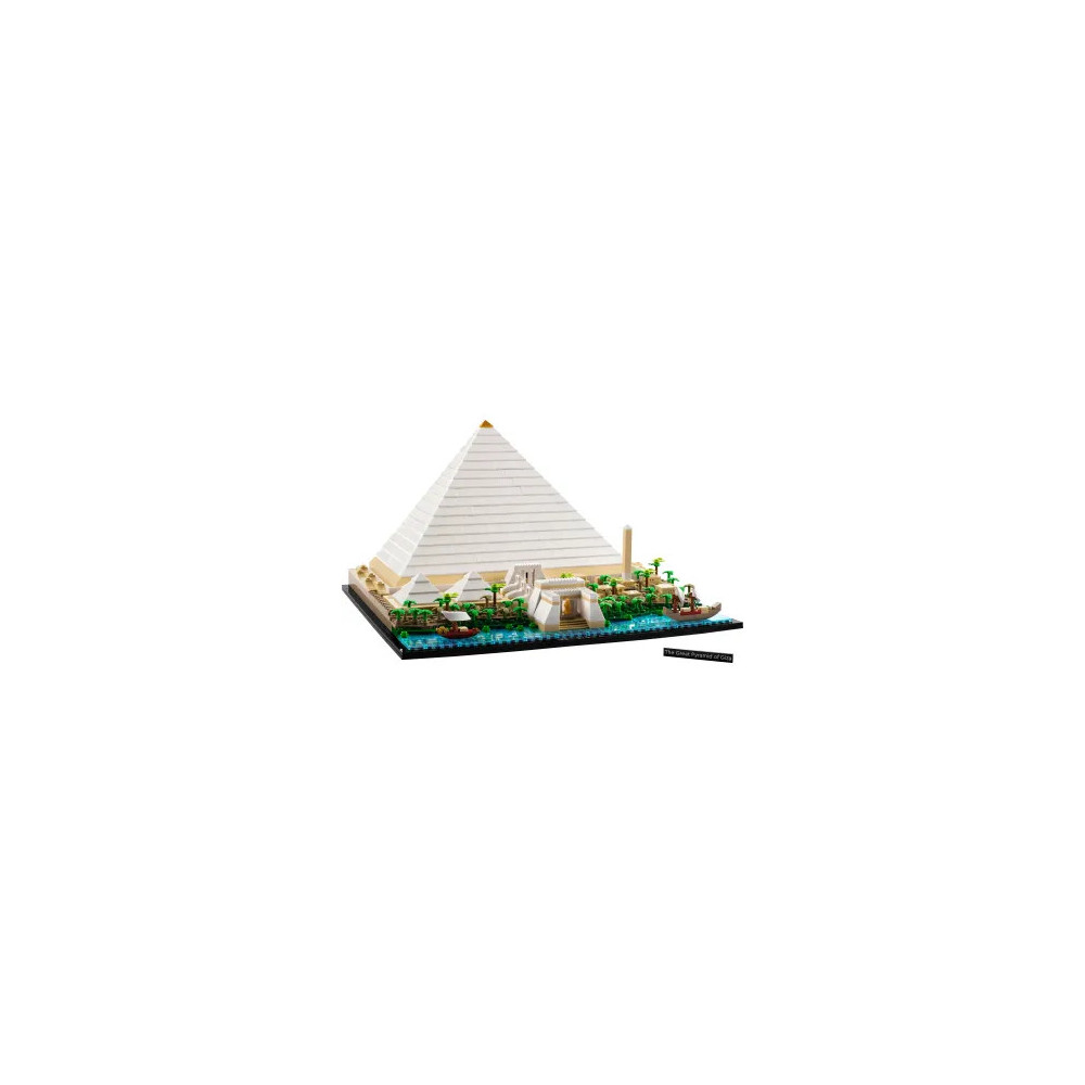 KLOCKI ARCHITECTURE PIRAMIDA CHEOPSA GIZA JAK LEGO