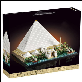 KLOCKI ARCHITECTURE PIRAMIDA CHEOPSA GIZA JAK LEGO