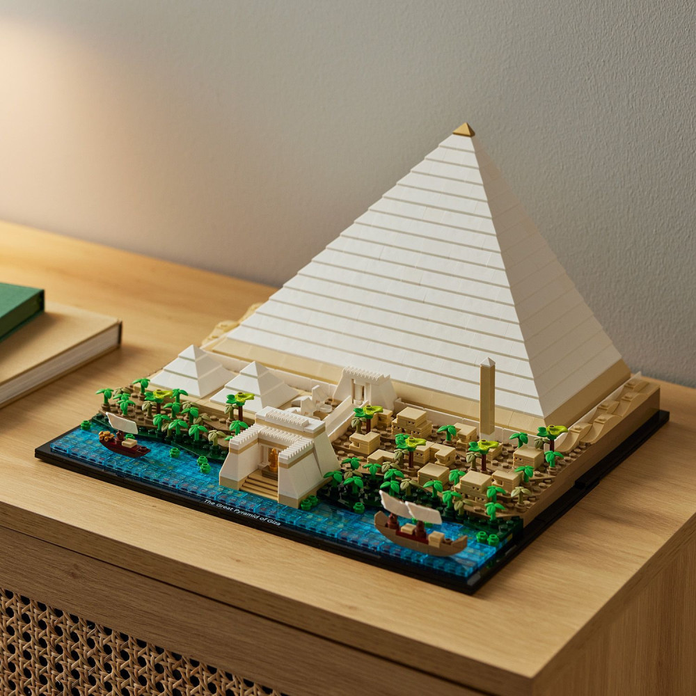 KLOCKI ARCHITECTURE PIRAMIDA CHEOPSA GIZA JAK LEGO