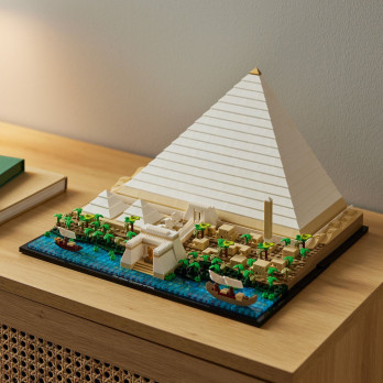 KLOCKI ARCHITECTURE PIRAMIDA CHEOPSA GIZA JAK LEGO