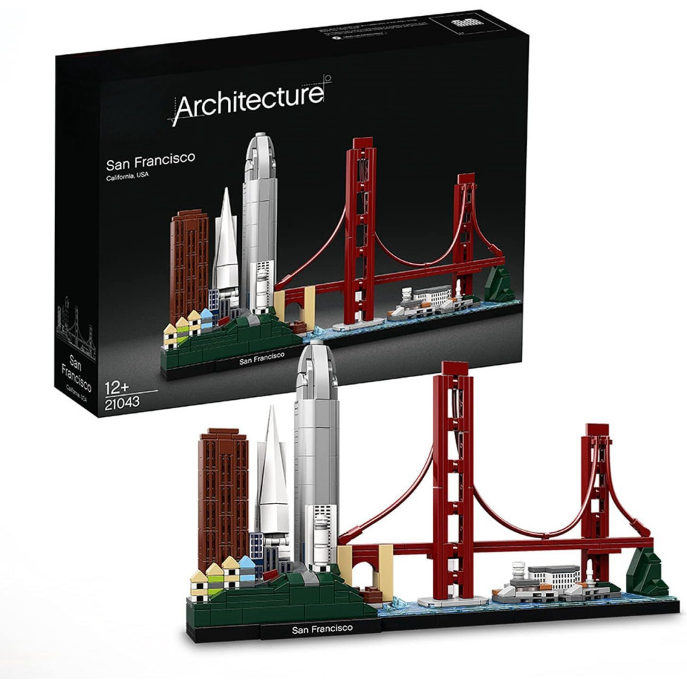 KLOCKI JAK LEGO ARCHITECTURE SAN FRANCISCO ZESTAW