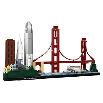 KLOCKI JAK LEGO ARCHITECTURE SAN FRANCISCO ZESTAW